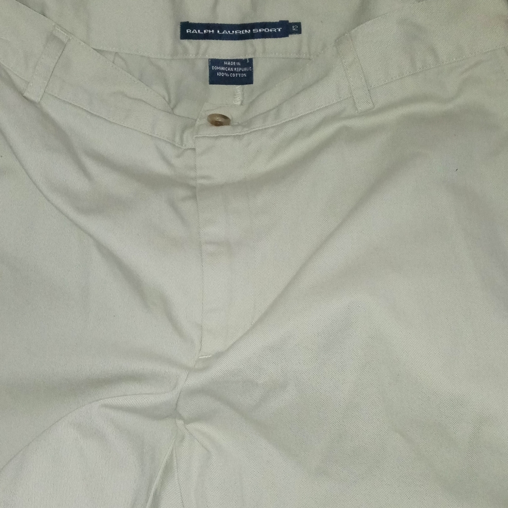 Ralph Lauren Cream Women's Bermuda Shorts